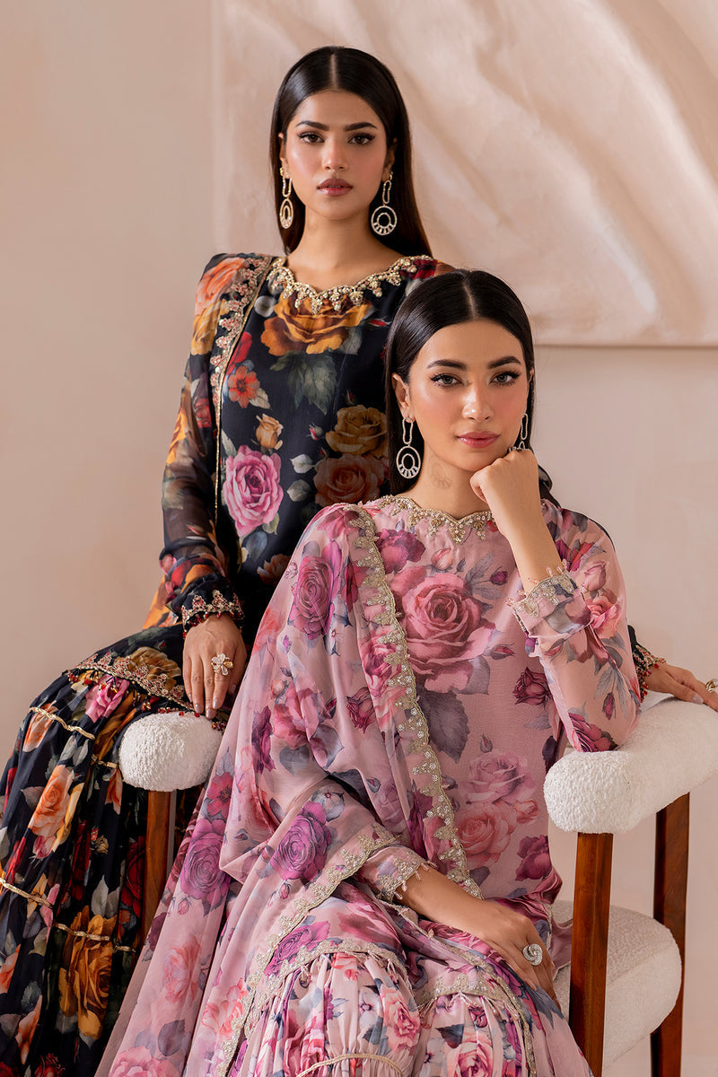Baroque | Formal Collection | CHIFFON UF-707 - by - Libasekhas UK - Registered Vendor of : Baroque - 100% Original Designer Dresss