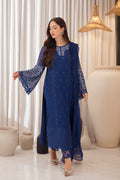 Azure | Ensembles Embroidered Formals | Azure Breeze - by - Libasekhas UK - Registered Vendor of : Azure - 100% Original Designer Dresss