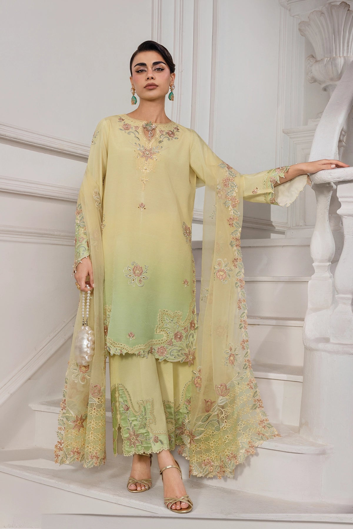 Rangrasiya | Lumeire Silk |Lucia - by Libasekhas UK - Registered Vendor of : Rangrasiya - 100% Original Designer Dress