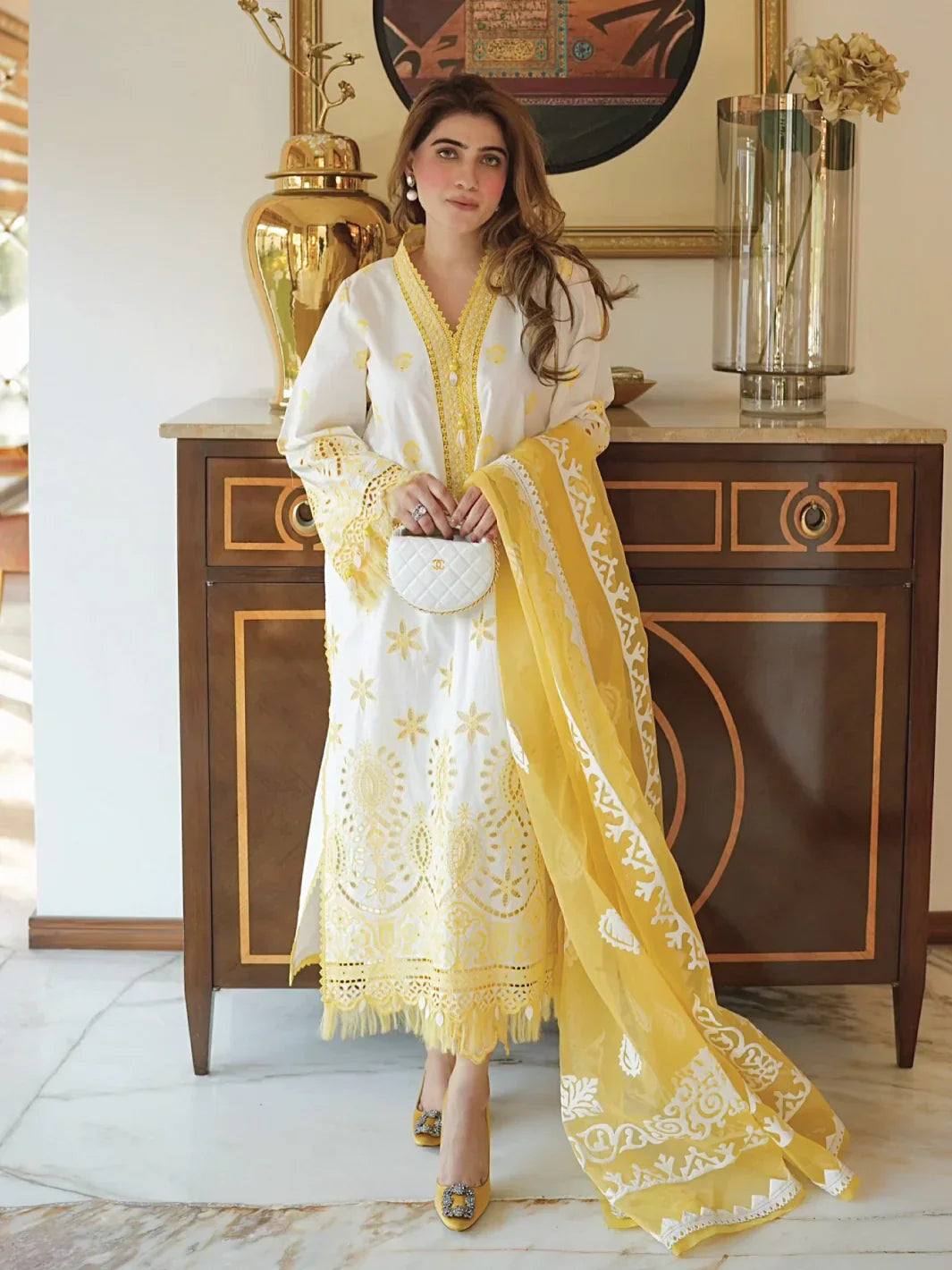 Faiza Faisal | Maya Luxury Lawn | Ceren - by - Libasekhas UK - Registered Vendor of : Faiza Faisal - 100% Original Designer Dresss