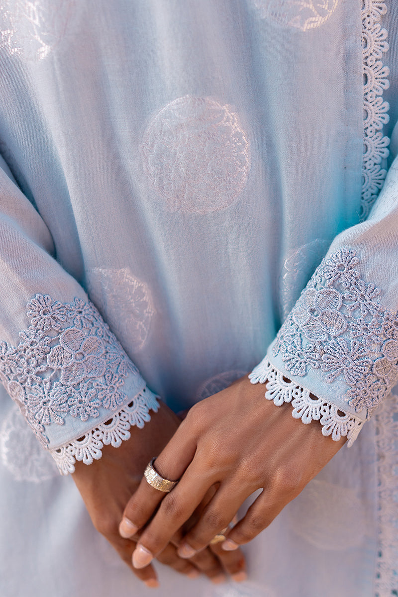 Cross Stitch | Eid Lawn 24 | CRYSTAL GLARE - by - Libasekhas UK - Registered Vendor of : Cross Stitch - 100% Original Designer Dresss
