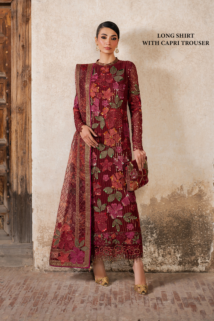 Iznik | Luxury Chiffon | ILC-05 - by - Libasekhas UK - Registered Vendor of : Iznik - 100% Original Designer Dresss