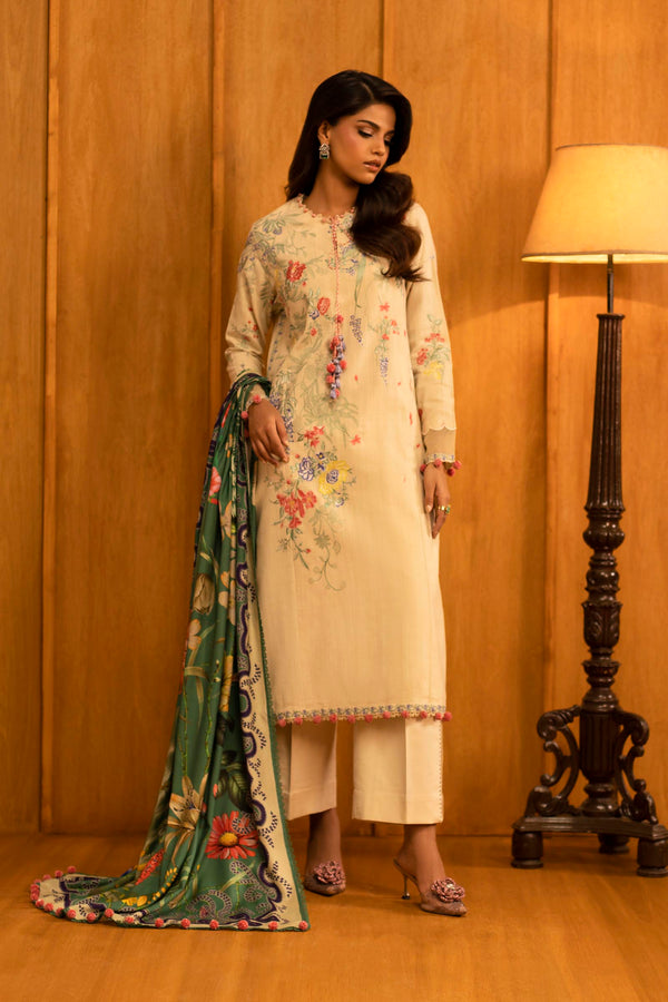 Sana Safinaz | Muzlin Winter 25 | M253-009A - by Libasekhas UK - Registered Vendor of : Sana Safinaz - 100% Original Designer Dress
