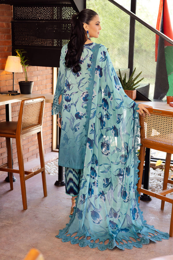 Nureh | Glam Girl Lawn | GL-08 - by - Libasekhas UK - Registered Vendor of : Nureh - 100% Original Designer Dresss