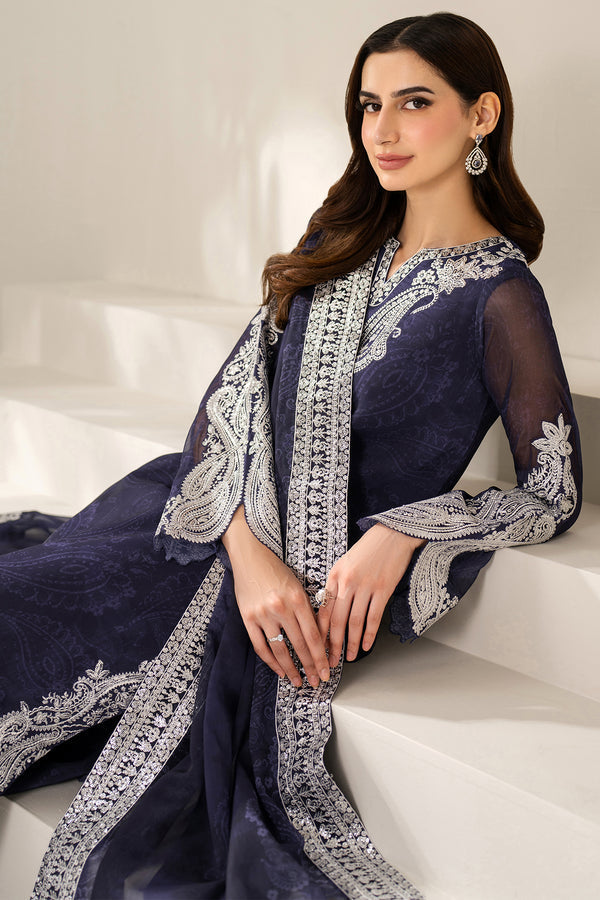 Farasha | Fiorella Formals | Blue Dazzle - by Libasekhas UK - Registered Vendor of : Farasha - 100% Original Designer Dress