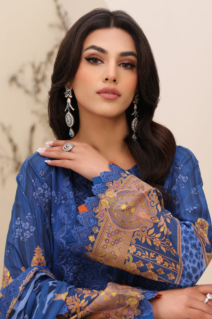 Charizma | Naranji Embroidered Lawn 24 | CN4-005 - Luxury -  Libasekhas