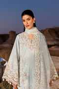 Emaan adeel | Sunlit Groove Luxury Lawn 26 | MORNING DEW - by Libasekhas UK - Registered Vendor of : Emaan Adeel - 100% Original Designer Dress