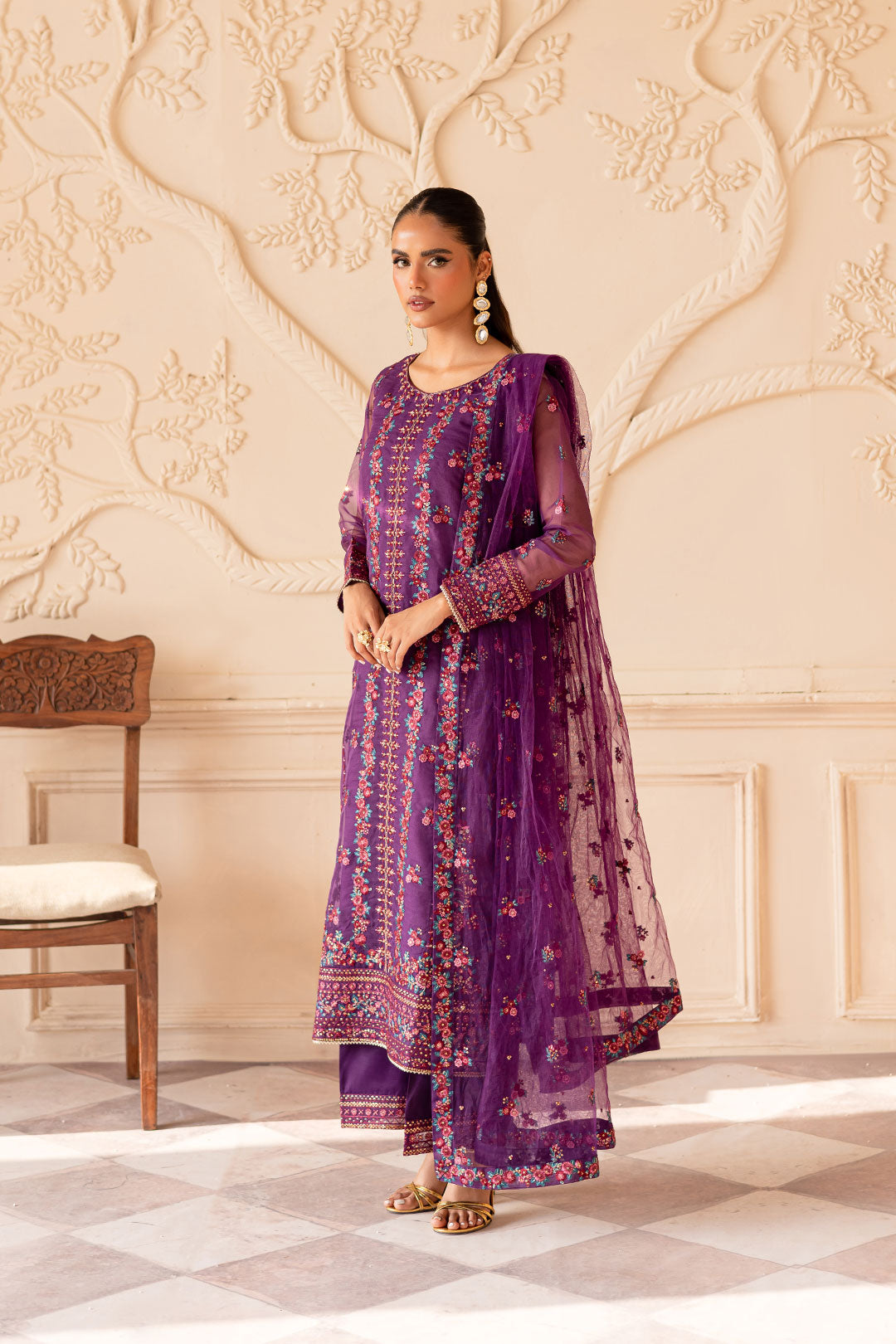 Batik | Zahay Festive Pret | Anahita - by - Libasekhas UK - Registered Vendor of : Batik - 100% Original Designer Dresss