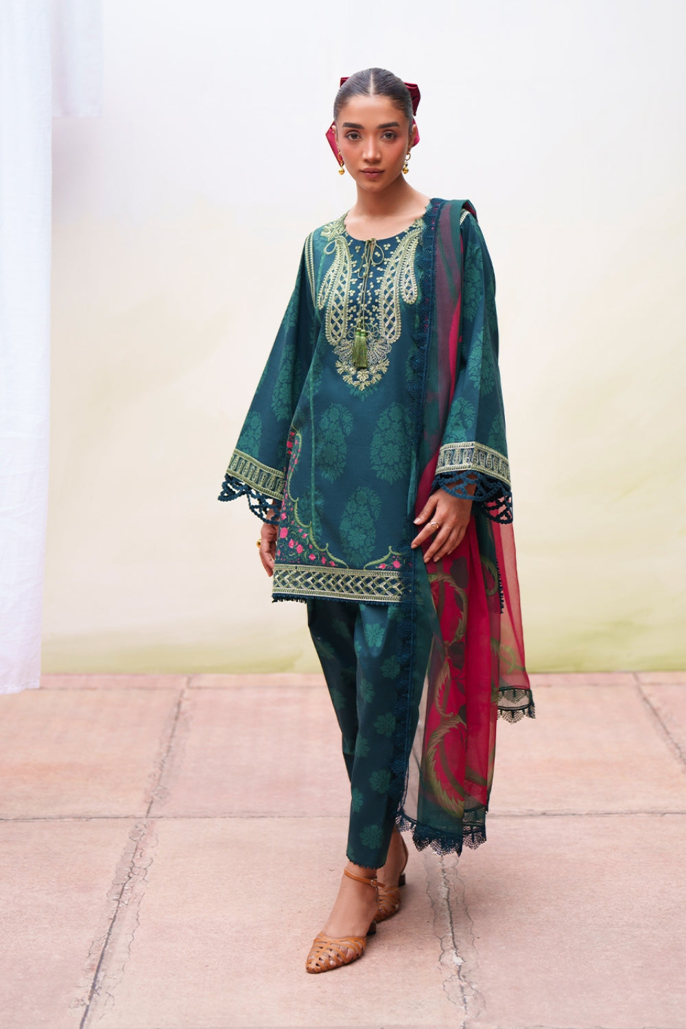 Saira Rizwan | Laanem SS 26 | NAYRA-B-SRL26-01 - by Libasekhas UK - Registered Vendor of : Saira Rizwan - 100% Original Designer Dress