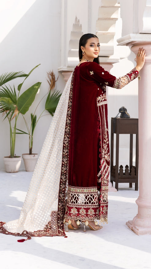 Zebtan | Andaz e Makhmal | ZAM-02 - by - Libasekhas UK - Registered Vendor of : Zebtan - 100% Original Designer Dresss