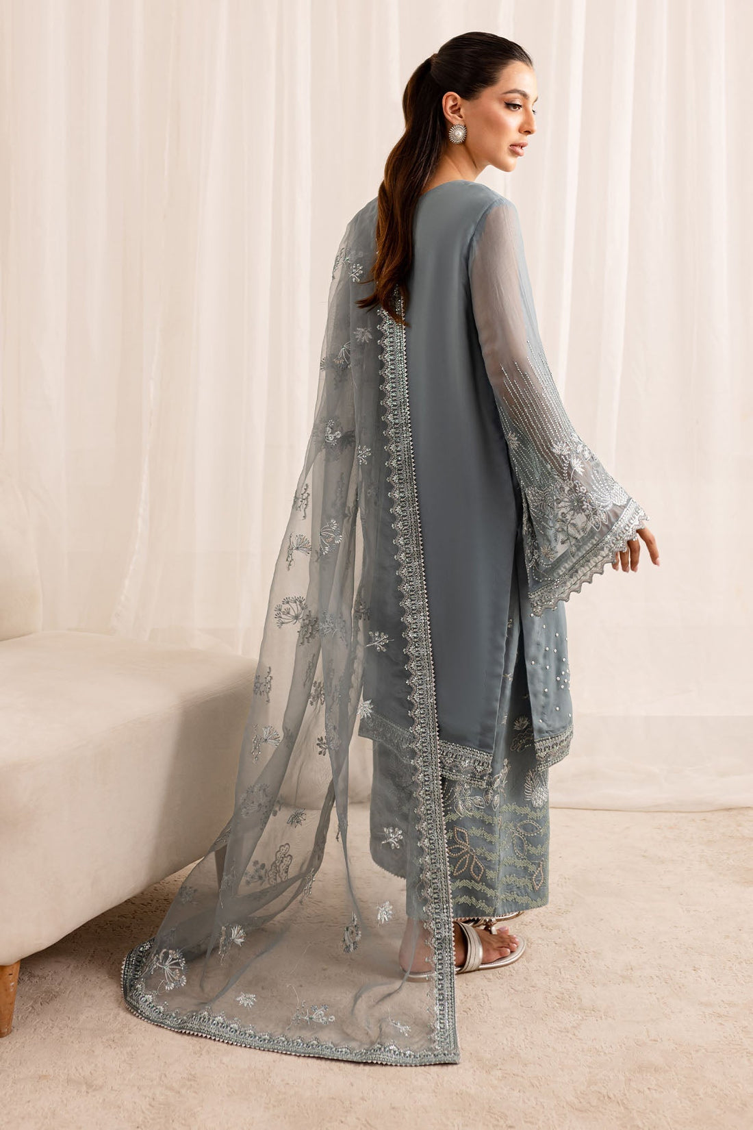 Nureh | Fancy Formals | NP-521 - by - Libasekhas UK - Registered Vendor of : Nureh - 100% Original Designer Dresss