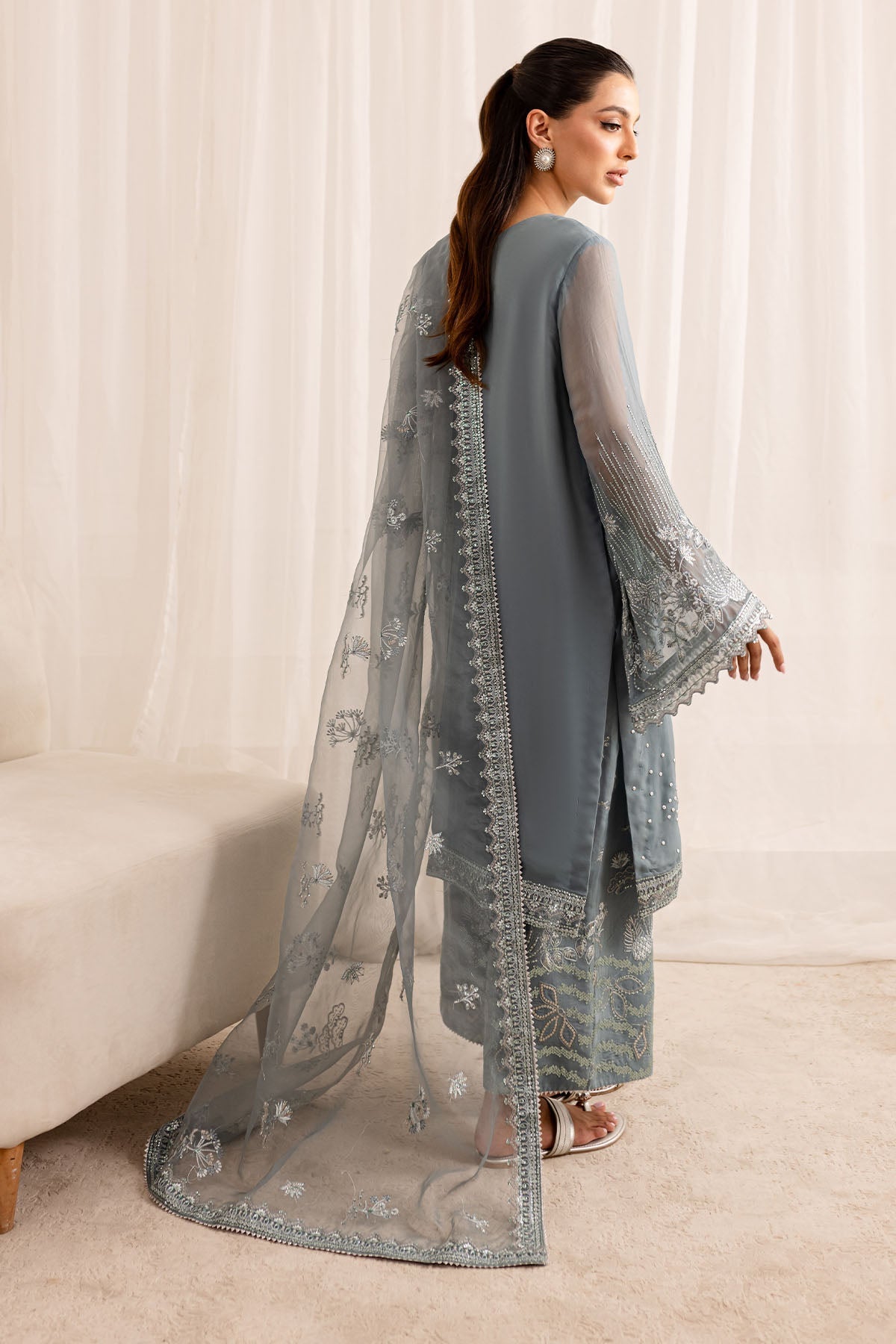 Nureh | Fancy Formals | NP-521 - by - Libasekhas UK - Registered Vendor of : Nureh - 100% Original Designer Dresss