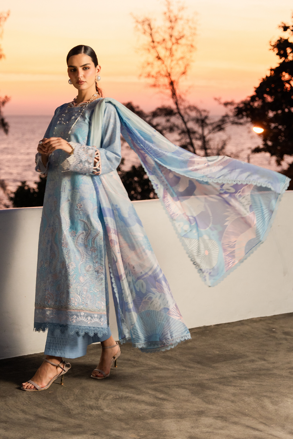 Aabyaan | Shezlin Chikankari 26 | CALINA (AZ-09) - by Libasekhas UK - Registered Vendor of : Aabyaan - 100% Original Designer Dress