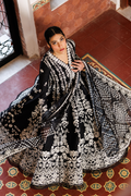 Emaan Adeel | Mirabelle Festive Luxury Lawn | MIDNIGHT BLISS - by Libasekhas UK - Registered Vendor of : Emaan Adeel - 100% Original Designer Dress