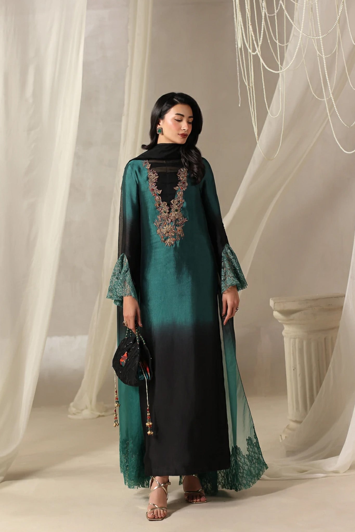 Musferah Saad | Into Twilight | Celestia - by Libasekhas UK - Registered Vendor of : Musferah Saad - 100% Original Designer Dress