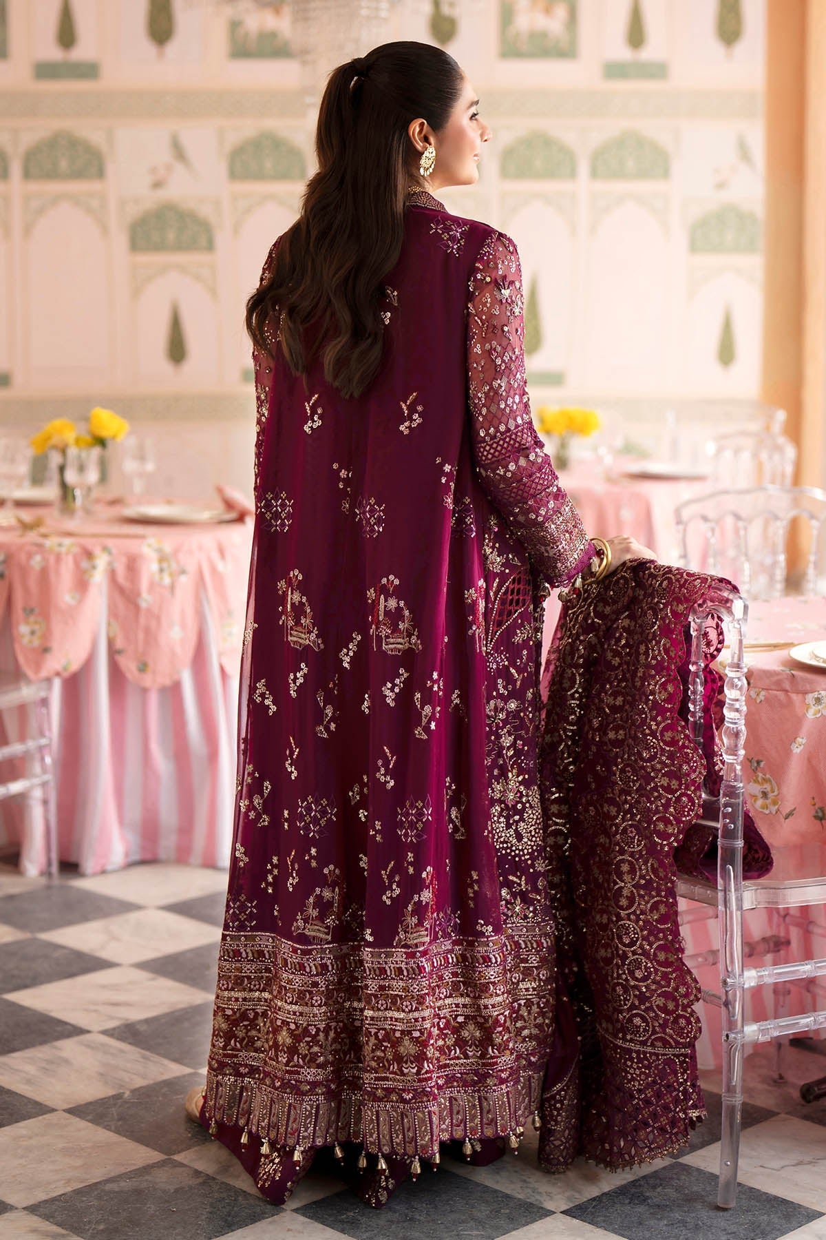 Nureh | Jhoomro Formals |NL-97 Nur - by Libasekhas UK - Registered Vendor of : Nureh - 100% Original Designer Dress