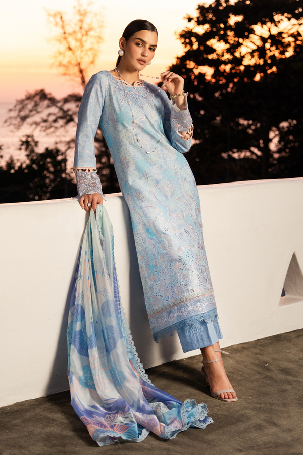 Aabyaan | Shezlin Chikankari 26 | CALINA (AZ-09) - by Libasekhas UK - Registered Vendor of : Aabyaan - 100% Original Designer Dress