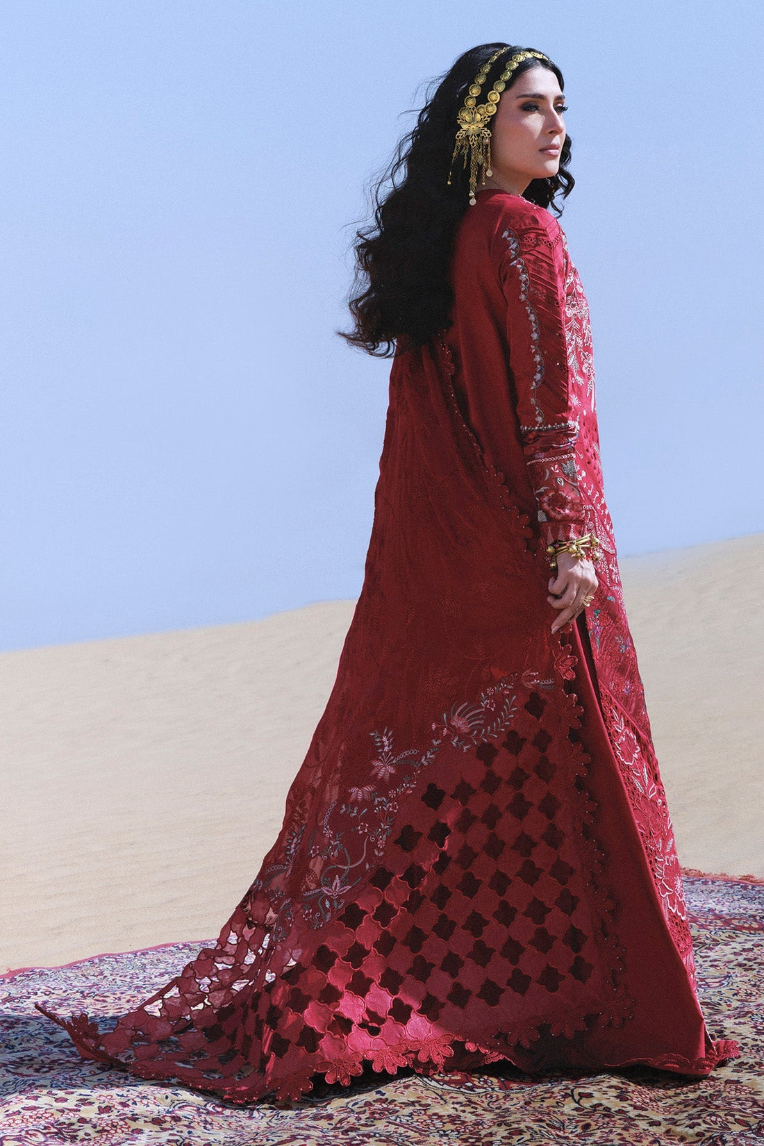 Nureh | Aman Luxe | Kiraz NE-230 - by Libasekhas UK - Registered Vendor of : Nureh - 100% Original Designer Dress