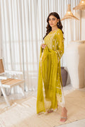 Azure | Ensembles Embroidered Formals | Amber Glow - by - Libasekhas UK - Registered Vendor of : Azure - 100% Original Designer Dresss