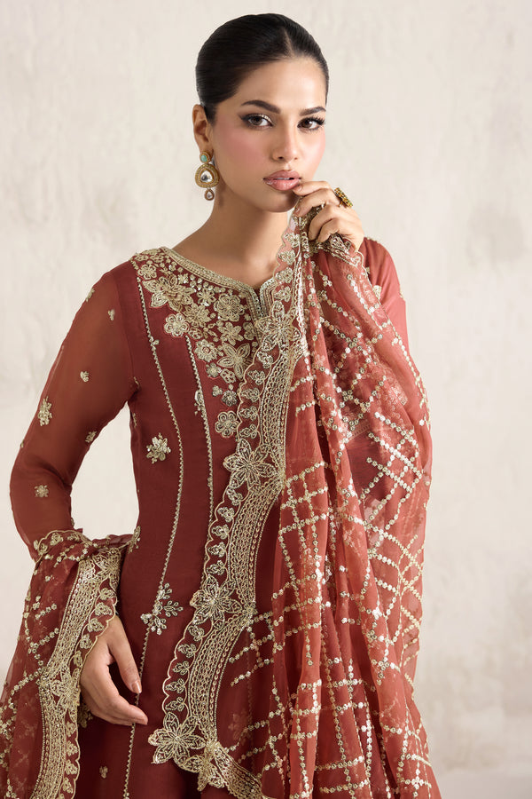 Farasha | Formals 26 | Flame Luxe - by Libasekhas UK - Registered Vendor of : Farasha - 100% Original Designer Dress