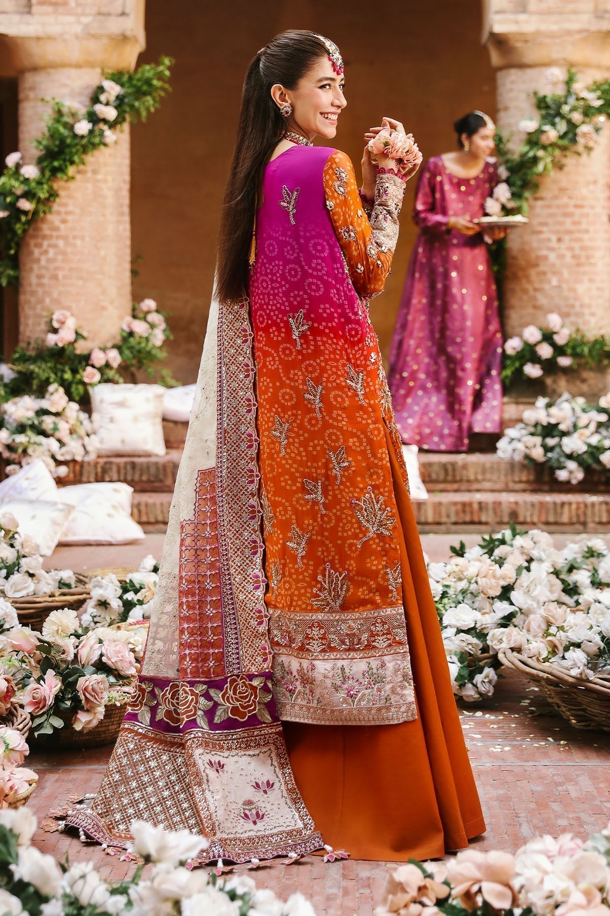 Nureh | Jhoomro Wedding Formals | NL-66 BANO - by - Libasekhas UK - Registered Vendor of : Nureh - 100% Original Designer Dresss