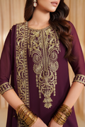 Iznik I Festive Formal I CC-76 Embroidered Chiffon - by Libasekhas UK - Registered Vendor of : Iznik - 100% Original Designer Dress