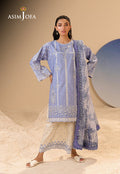 Asim Jofa | Summer Rhapsody | AJUBU-13 Printed Embroidered Lawn - by Libasekhas UK - Registered Vendor of : Asim Jofa - 100% Original Designer Dress
