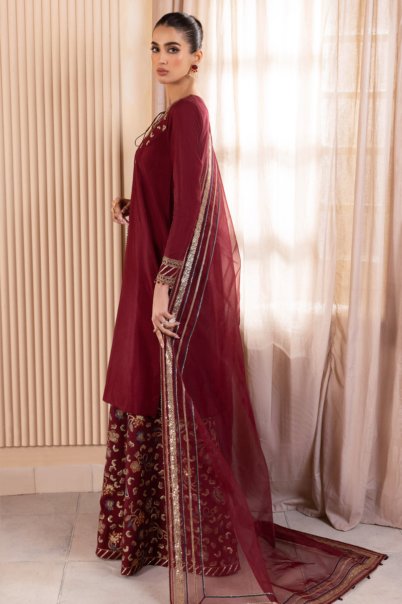Jazmin | Formals Collection | RAW SILK UR-7016 - by - Libasekhas UK - Registered Vendor of : Jazmin - 100% Original Designer Dresss