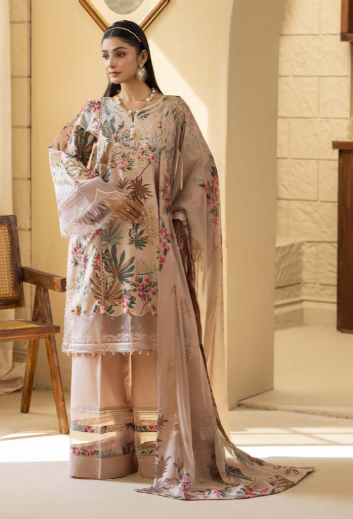 Humdum | Senora Lawn 25 | Senora - D07 - by - Libasekhas UK - Registered Vendor of : Humdum - 100% Original Designer Dresss