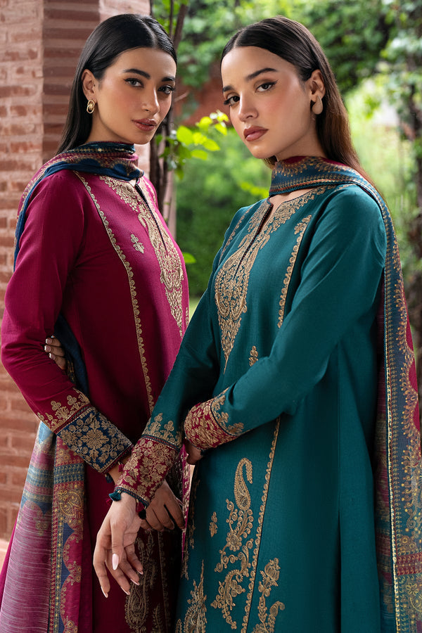 Jazmin | Winter Edition 24 | KHADDAR UW-0070 - by - Libasekhas UK - Registered Vendor of : Jazmin - 100% Original Designer Dresss