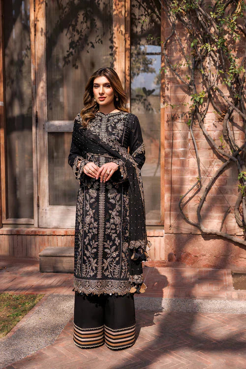 Farasha | Kaavish Lawn 24 | RAVEN AURA - by - Libasekhas UK - Registered Vendor of : Farasha - 100% Original Designer Dresss