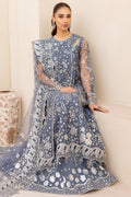 Farasha | Lu Zella Premium Formals 25 | Dusky Shadow - by Libasekhas UK - Registered Vendor of : Farasha - 100% Original Designer Dress