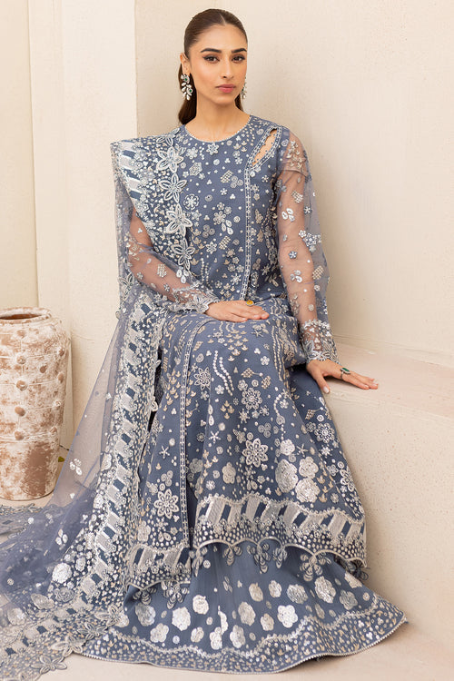 Farasha | Lu Zella Premium Formals 25 | Dusky Shadow - by Libasekhas UK - Registered Vendor of : Farasha - 100% Original Designer Dress