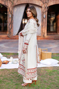 Farasha | Kaavish Lawn 24 | SURREAL WHITE - by - Libasekhas UK - Registered Vendor of : Farasha - 100% Original Designer Dresss