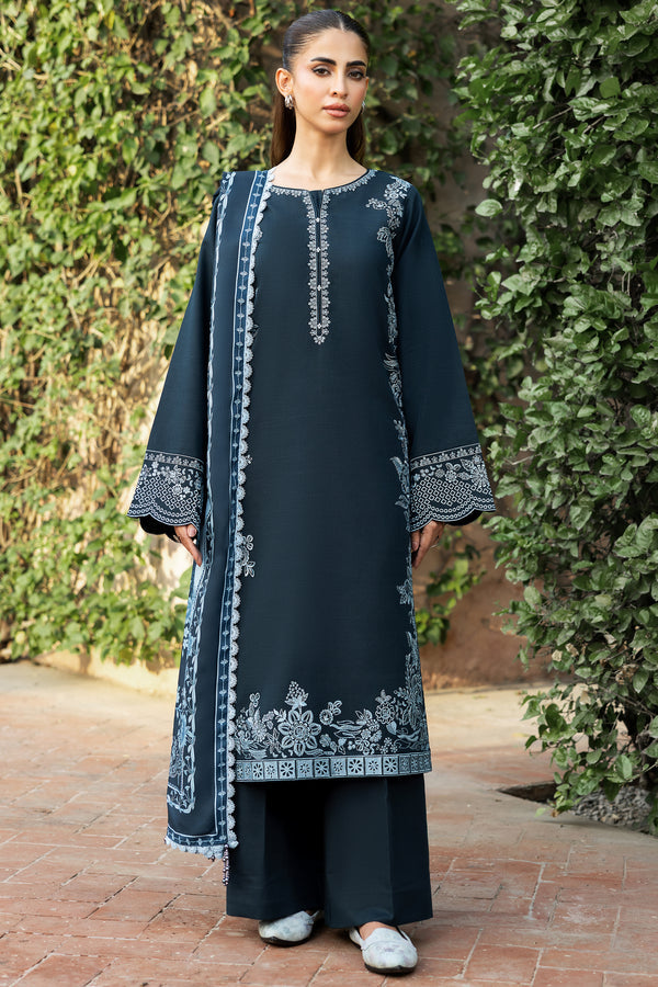 Farasha | Eminence Khaddar 25 | Softdawn - by Libasekhas UK - Registered Vendor of : Farasha - 100% Original Designer Dress
