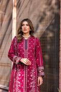 Farasha | Kaavish Lawn 24 | GARNET GLAM - by - Libasekhas UK - Registered Vendor of : Farasha - 100% Original Designer Dresss