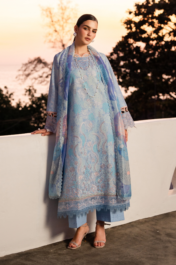 Aabyaan | Shezlin Chikankari 26 | CALINA (AZ-09) - by Libasekhas UK - Registered Vendor of : Aabyaan - 100% Original Designer Dress