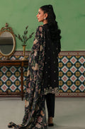 Cross Stitch | Mahiri Embroidered Collection | RAVEN FLORA - by - Libasekhas UK - Registered Vendor of : Cross Stitch - 100% Original Designer Dresss
