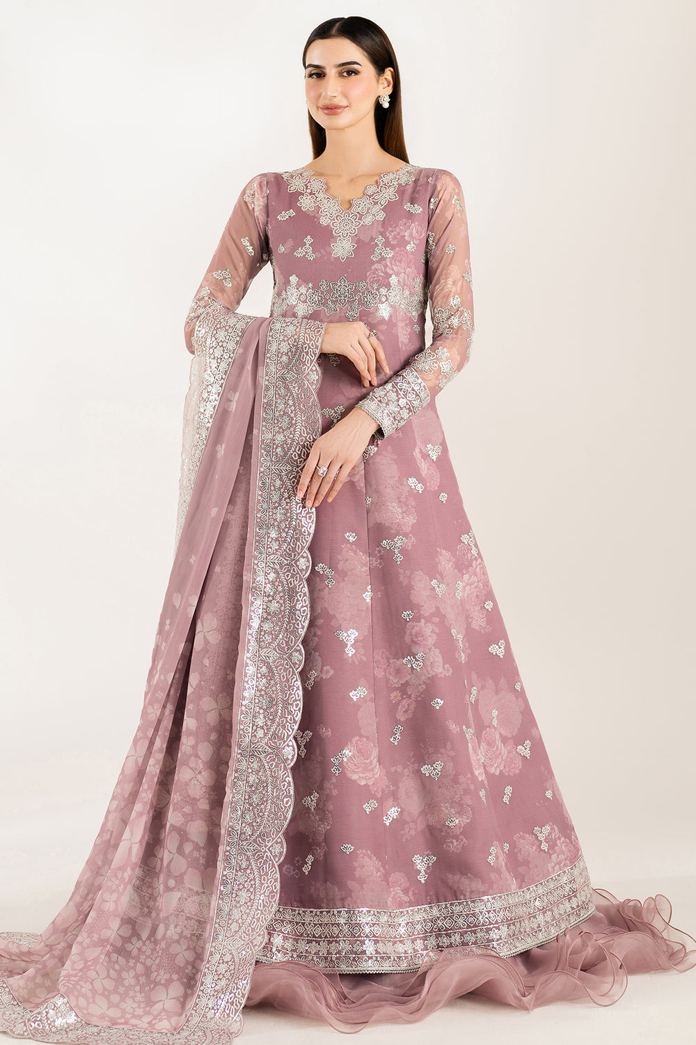 Farasha | Fiorella Formals | Rosy Spark - by Libasekhas UK - Registered Vendor of : Farasha - 100% Original Designer Dress