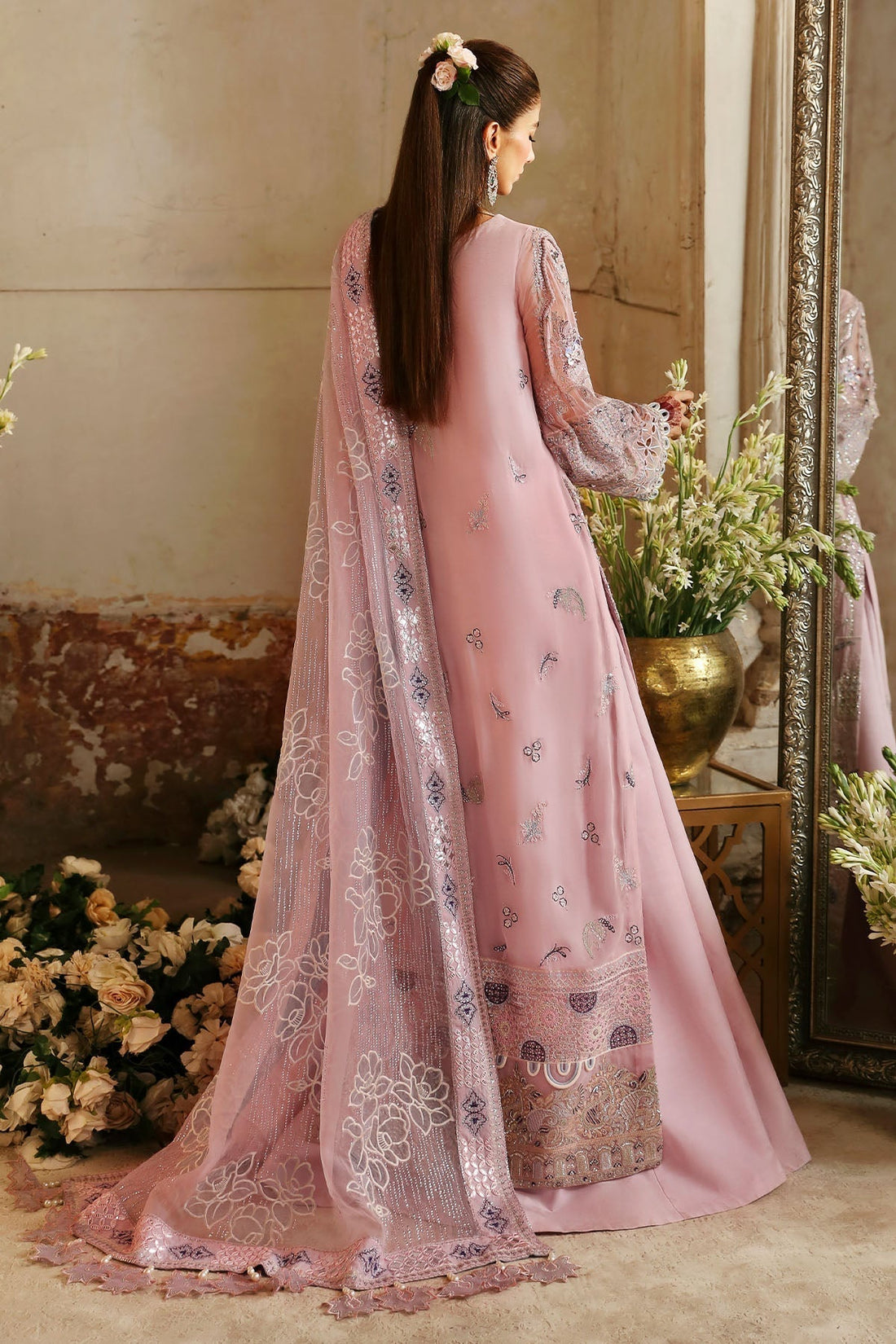 Nureh | Jhoomro Wedding Formals | NL-69 RANIA - by - Libasekhas UK - Registered Vendor of : Nureh - 100% Original Designer Dresss