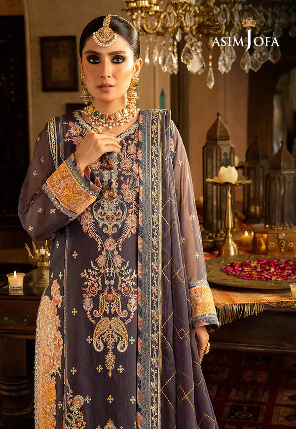 Asim Jofa | Velvet Festive 23 | AJVF-04 - by - Libasekhas UK - Registered Vendor of : Asim Jofa - 100% Original Designer Dresss
