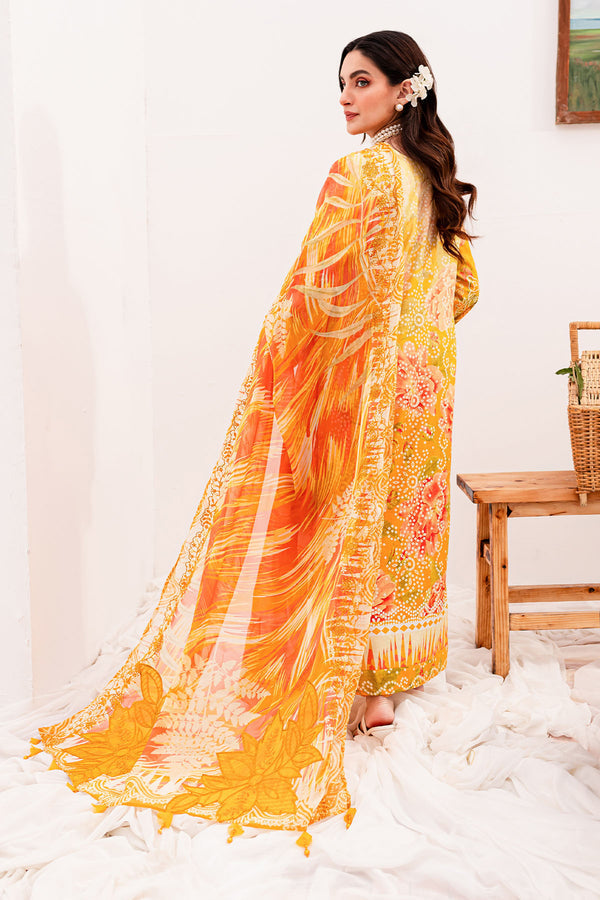 Nureh | Gardenia Lawn 24 | NSG-143 - by - Libasekhas UK - Registered Vendor of : Nureh - 100% Original Designer Dresss