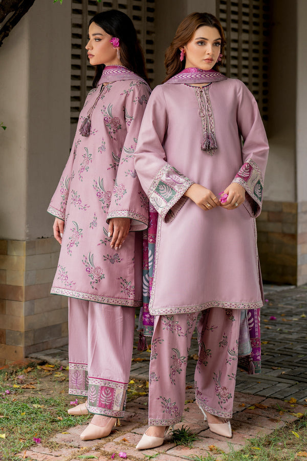 Jazmin | Winter Edition 24 | KHADDAR UW-0055 - by - Libasekhas UK - Registered Vendor of : Jazmin - 100% Original Designer Dresss