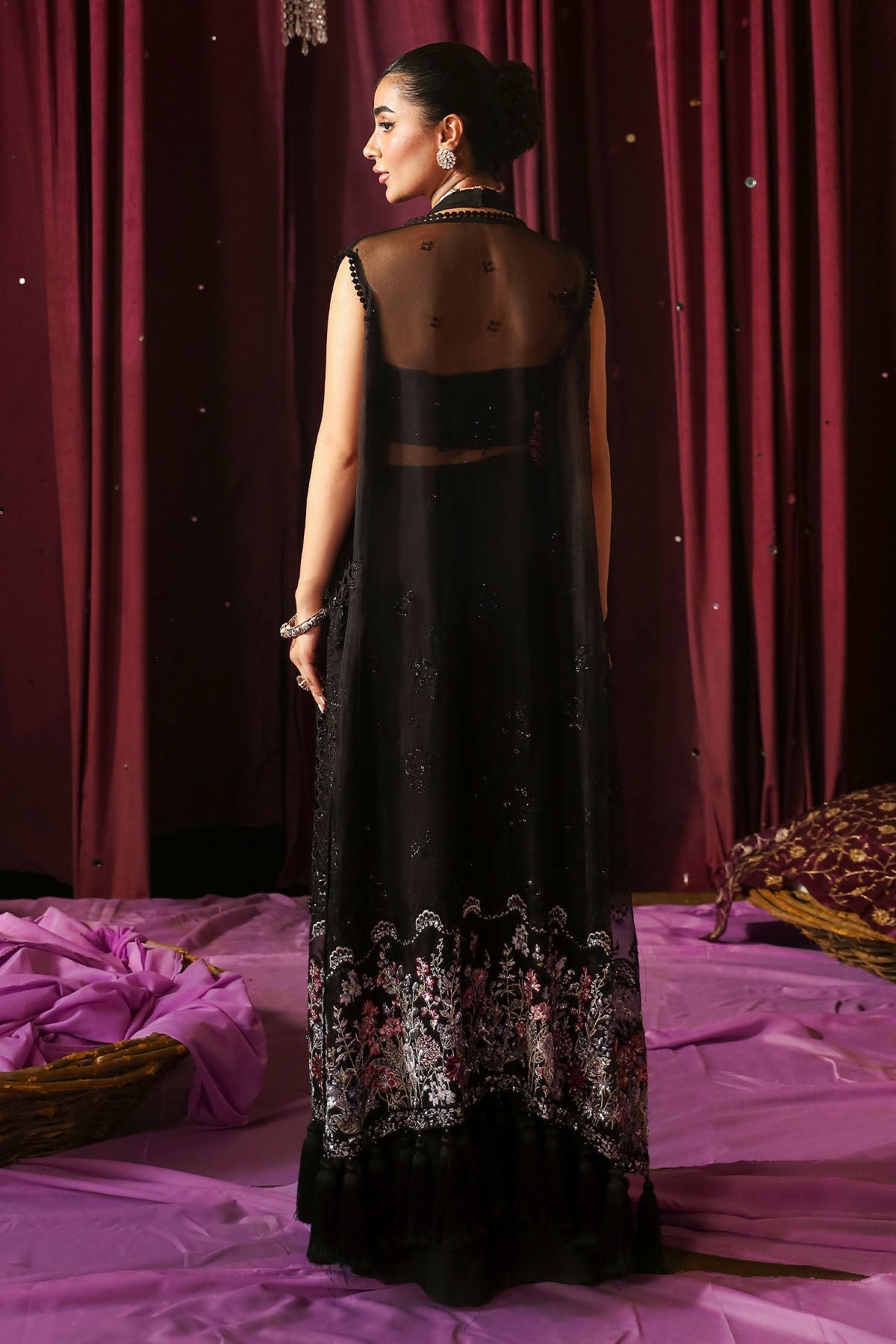 Nureh | Jhoomro Wedding Formals | NL-73 MAYA - by - Libasekhas UK - Registered Vendor of : Nureh - 100% Original Designer Dresss