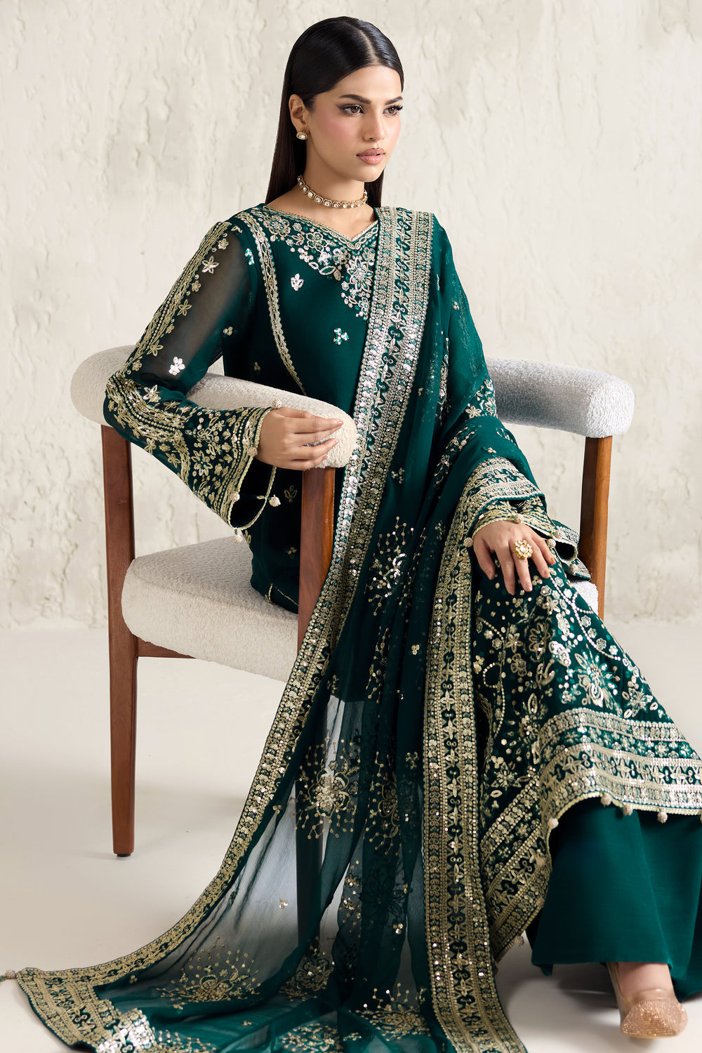 Farasha | Formals 26 | Gold Radiance - by Libasekhas UK - Registered Vendor of : Farasha - 100% Original Designer Dress