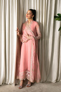 Neeshay | Ready to Wear Chiffon | RTW-CHFN-02 Pink - by Libasekhas UK - Registered Vendor of : Neeshay - 100% Original Designer Dress