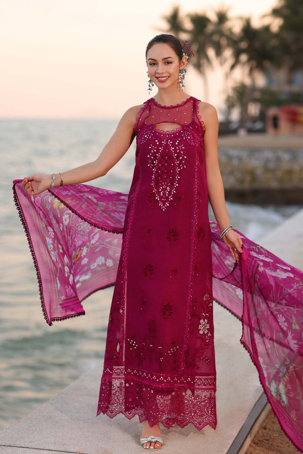 Noor by Saadia Asad | Eid Luxury Laserkari 25 | D9-A - by - Libasekhas UK - Registered Vendor of : Noor by Saadia Asad - 100% Original Designer Dresss