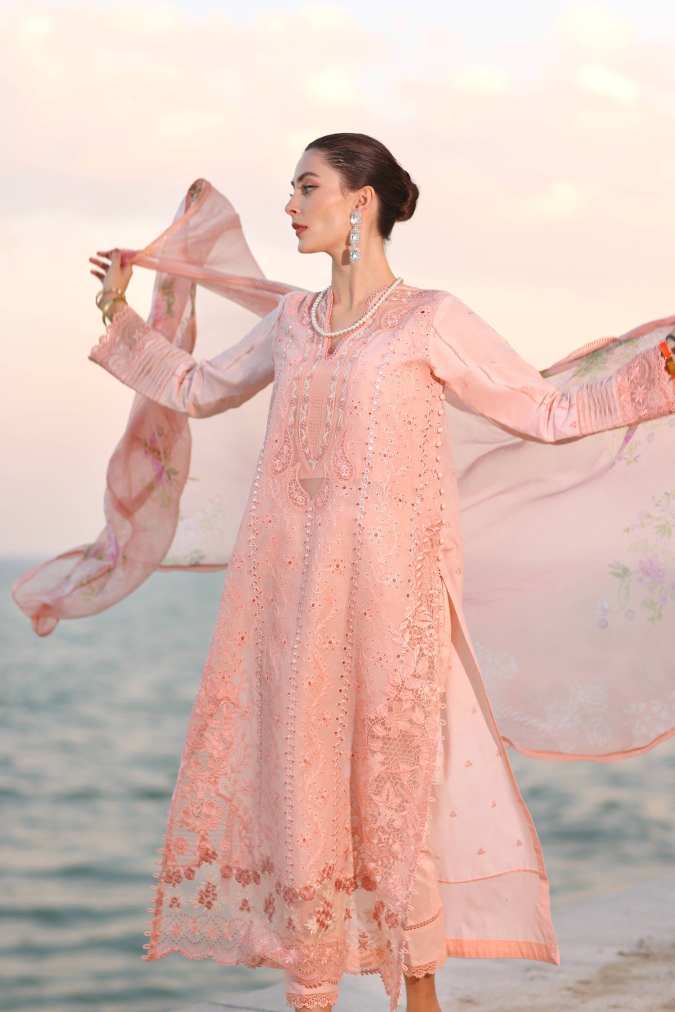 Noor by Saadia Asad | Eid Luxury Laserkari 25 | D3-B - by - Libasekhas UK - Registered Vendor of : Noor by Saadia Asad - 100% Original Designer Dresss
