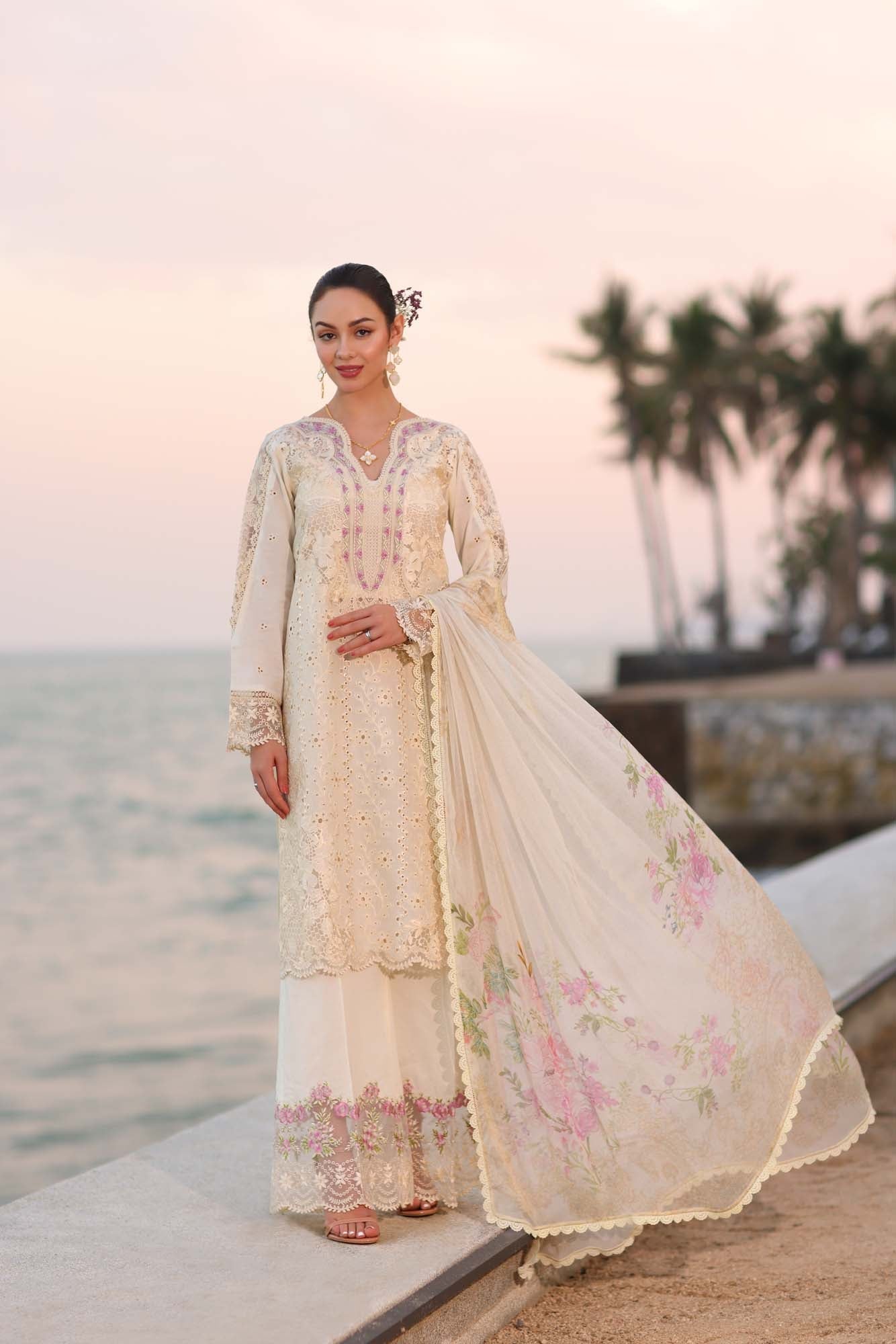 Noor by Saadia Asad | Eid Luxury Laserkari 25 | D3-A - by - Libasekhas UK - Registered Vendor of : Noor by Saadia Asad - 100% Original Designer Dresss
