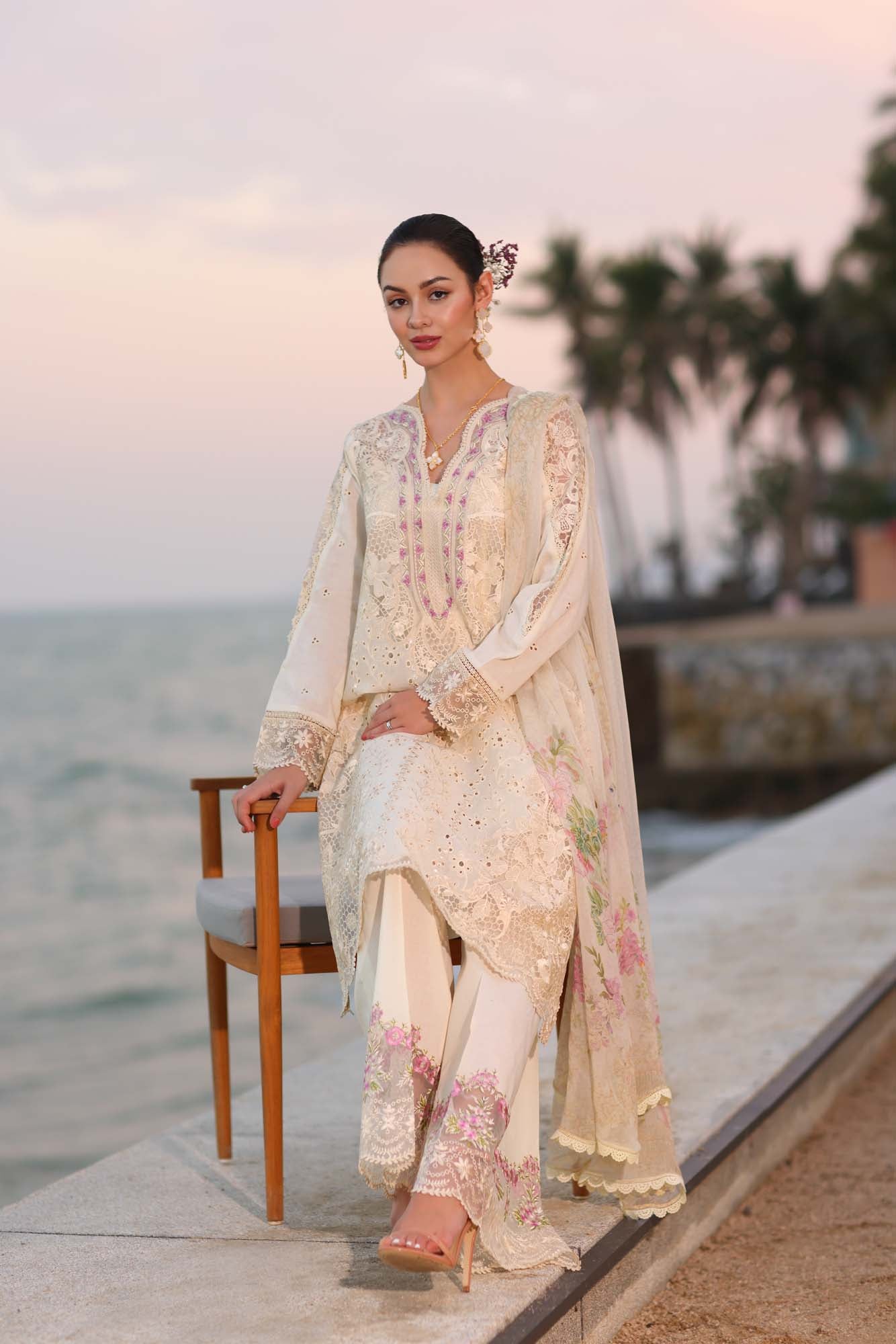 Noor by Saadia Asad | Eid Luxury Laserkari 25 | D3-A - by - Libasekhas UK - Registered Vendor of : Noor by Saadia Asad - 100% Original Designer Dresss